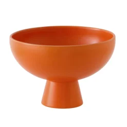 Coupe Strom Large Ceramique Orange / O 22 Cm - Ceramique / Fait Main - Raawii