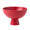 Coupe Strom Large Ceramique Rouge / O 22 Cm - Ceramique / Fait Main - Raawii