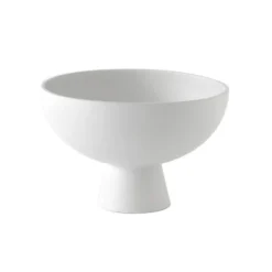 Coupe Strom Medium Ceramique Gris / O 19 Cm - Ceramique / Fait Main - Raawii