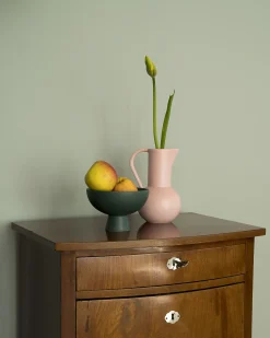 Coupe Strom Medium Ceramique Vert / O 19 Cm - Ceramique / Fait Main - Raawii