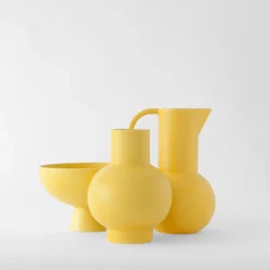 Coupe Strom Small Ceramique Jaune / O 15 Cm - Ceramique / Fait Main - Raawii