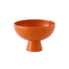 Coupe Strom Small Ceramique Orange / O 15 Cm - Ceramique / Fait Main - Raawii