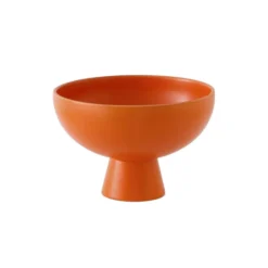 Coupe Strom Small Ceramique Orange / O 15 Cm - Ceramique / Fait Main - Raawii