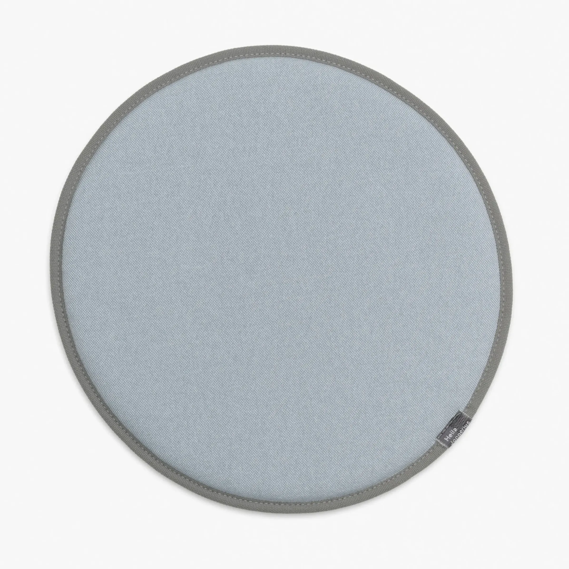 Coussin D'Assise Seat Dots Tissu Bleu Gris / O 38 Cm - Reversible - Vitra