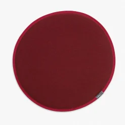 Coussin D'Assise Seat Dots Tissu Rouge / O 38 Cm - Reversible - Vitra