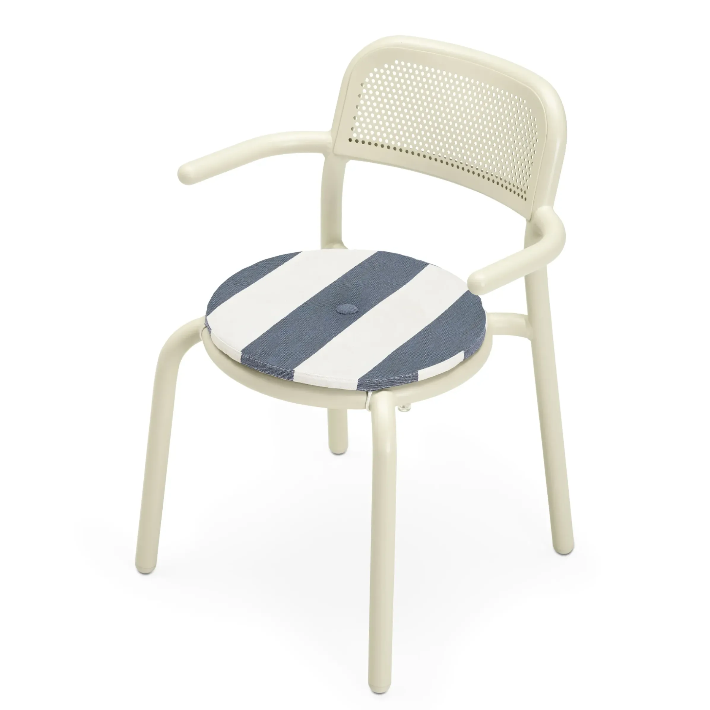 Coussin D'Assise Tissu Bleu / Pour Chaise & Fauteuil Toni - Fatboy
