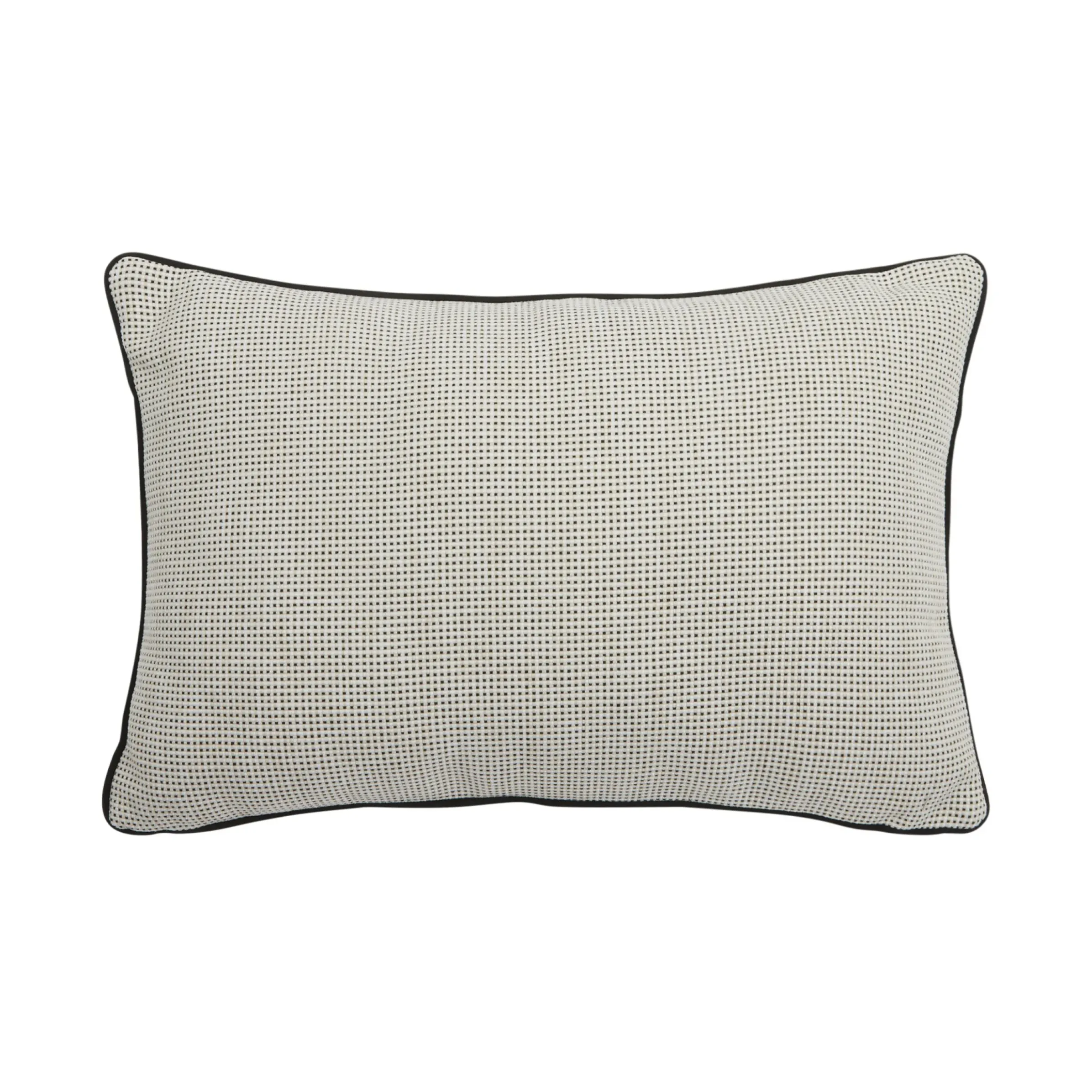 Coussin D'extérieur Dandy Tissu Noir / 60 X 40 Cm - Maison Sarah Lavoine