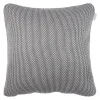 Coussin D'extérieur Evasion Tissu Gris Noir / 44 X 44 Cm - Fermob