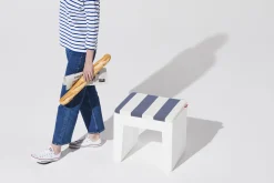 Coussin D'extérieur  Tissu Bleu / Pour Tabouret Concrete Seat - Tissu Olefin - Fatboy