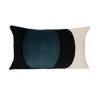 Coussin Lune Tissu Bleu / Velours - 50 X 30 Cm - Maison Sarah Lavoine