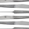 Couteau De Table Log Metal Par Philippe Starck / Lot De 6 - Forge De Laguiole