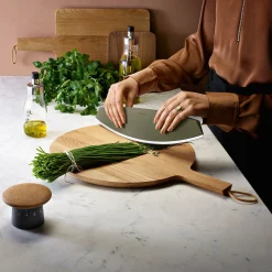 Couteau D'Office Green Tool Plastique Vert / Coupe-Pizza & Hachoir A Herbes - Eva Solo