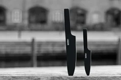 Couteau Pure Black Metal/ A Viande - L 36 Cm - Stelton