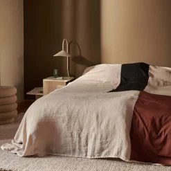 Couvre-Lit 2 Places Part Tissu/ 250 X 250 Cm - Lin & Coton Organique - Ferm Living