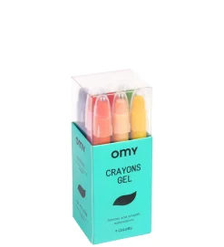 Crayon  Plastiquegel / Lot De 9 - Aquarellables - Omy Design & Play