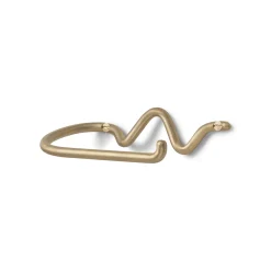 Derouleur De Papier Toilette Curvature Or Metal / - Ferm Living