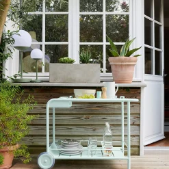 Desserte Luxembourg Metal Gris / Aluminium - Fermob