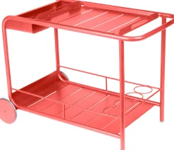 Desserte Luxembourg Metal Rouge / Aluminium - Fermob