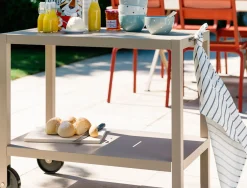 Desserte Quiberon Metal Beige / Support A Plancha - Fermob