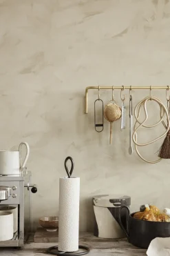 Dessous De Plat Merge Ceramique Marron / Ceramique - Fait Main En Italie - Ferm Living