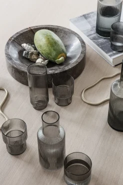 Dessous De Plat Pond Or Metal / Set De 3  Anneaux - - Ferm Living