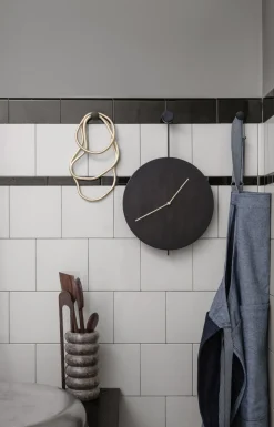 Dessous De Plat Pond Or Metal / Set De 3  Anneaux - - Ferm Living