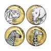 Dessous De Verre Animalia Ceramique / Set De 4 - Porcelaine - Jonathan Adler