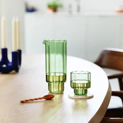 Dessous De Verre Oblique Ceramique/ Set De 4 - Ceramique - & Klevering