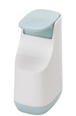 Distributeur De Savon Slim Plastique Blanc Bleu - Joseph Joseph