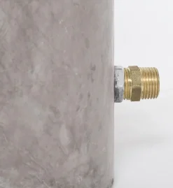 Douche D'extérieur Aquart Lux Metal Pierre / & Ciment - Seletti