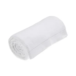 Drap De Bain Bouclette Tissu / 100 X 150 Cm - Coton Bio - Au Printemps Paris