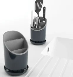 Egouttoir A Couverts Dock Plastique- Joseph Joseph