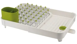 Egouttoir Extend Metal Blanc Vert / Extensible - Joseph Joseph