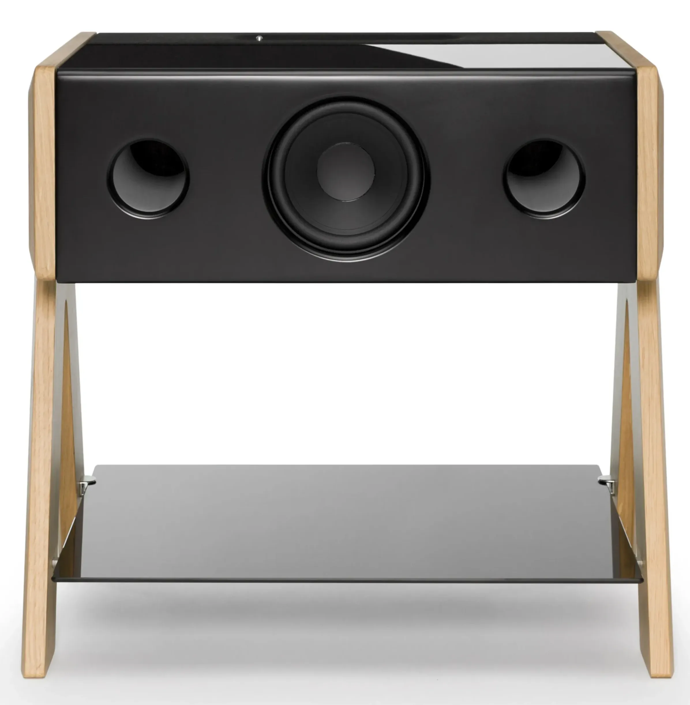 Enceinte Bluetooth Cube Bois Naturel / Thruster 2.1 - La Boite Concept