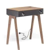 Enceinte Bluetooth Lx Noir Bois Naturel / Bureau - Enceinte Active Haute-Fidelite Tout-En-Un - La Boite Concept