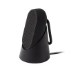 Enceinte Bluetooth Mino T - 5W Plastique Noir / Etanche - Mousqueton Integre / Station D'Accueil - Lexon