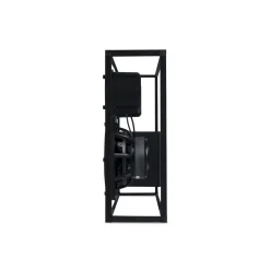 Enceinte Large Verre Noir Transparent / L 42 X H 33 Cm - Verre Trempe - Transparent Speaker
