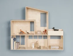 Etagere Funkis House Large/ Maison De Poupees - L 66 X H 55 X Prof. 20 Cm - Ferm Living