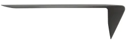 Etagere Mamba Light Bois/ Bureau Suspendu - Angle Droite - L 134 X H 44 Cm - Mdf Italia