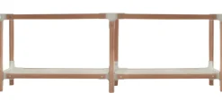 Etagere Steelwood Metal Blanc Bois Naturel / H 54 Cm - Magis