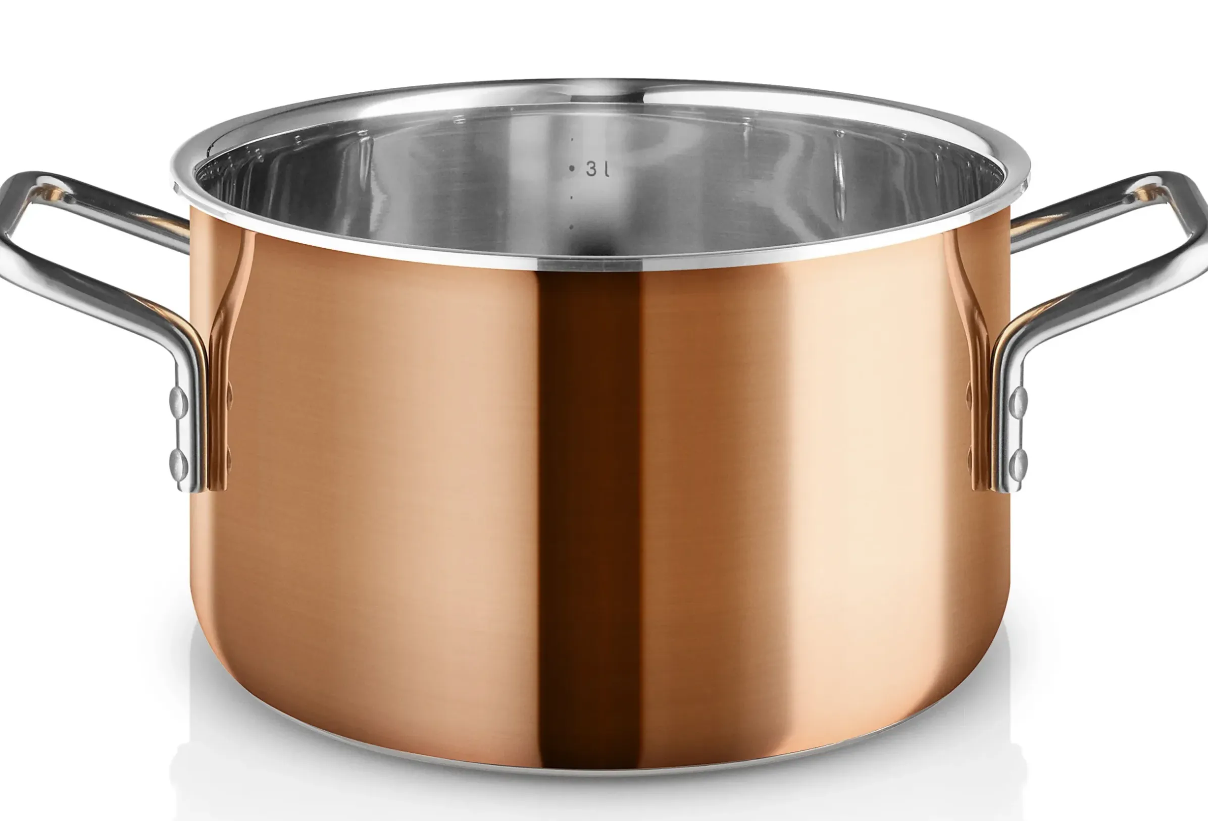 Faitout Copper Metal/ O 20 Cm - 3,9 L - Eva Trio
