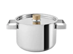Faitout Nordic Kitchen Bois Bois Naturel Metal / 3 L - Avec Couvercle - Eva Solo