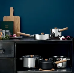 Faitout Nordic Kitchen Bois Bois Naturel Metal / 3 L - Avec Couvercle - Eva Solo