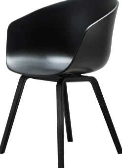 Fauteuil About A Chair Aac22 Plastique Bois / Chene Teinte - Hay