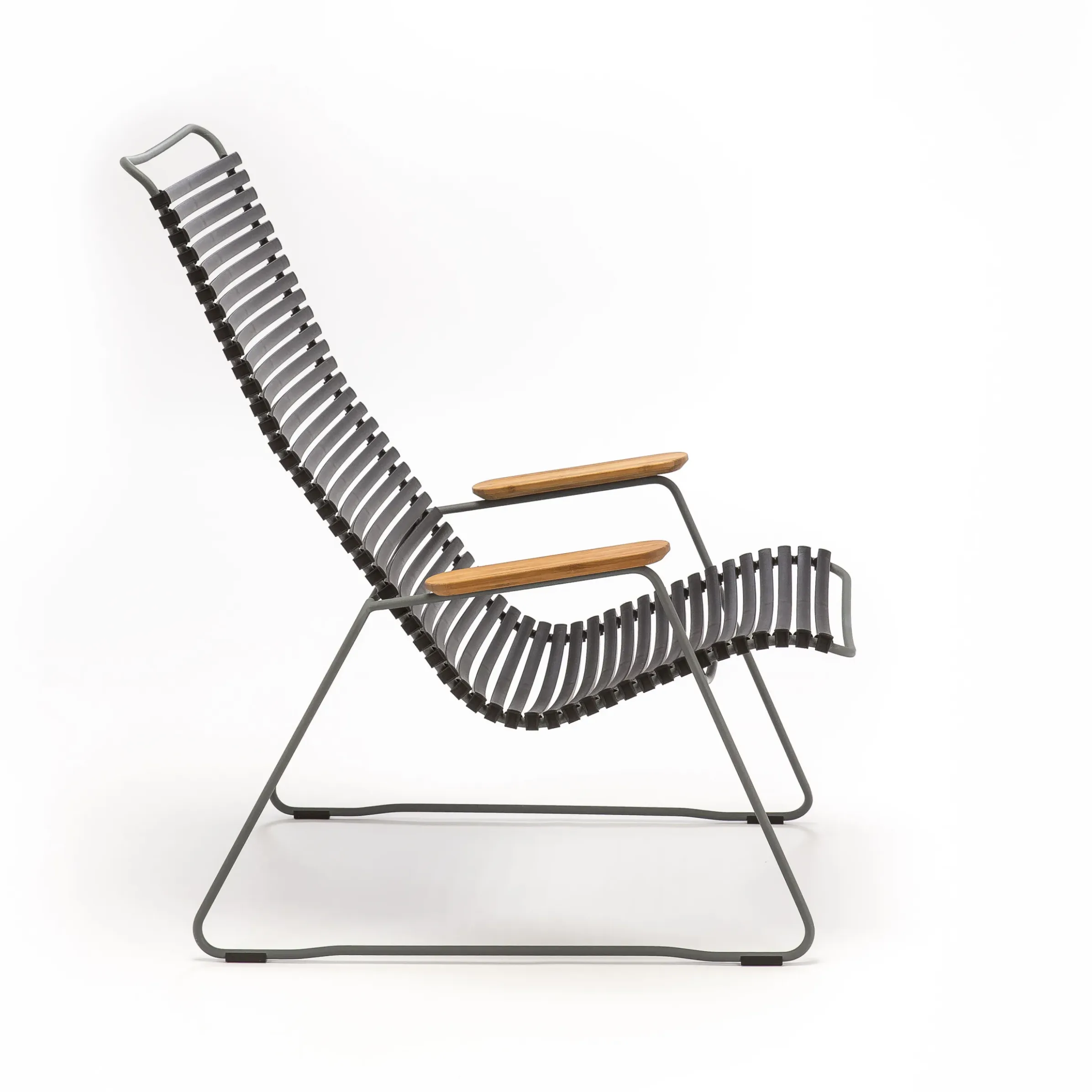 Fauteuil Bas Click Lounge Plastique/ Dossier Haut - Houe