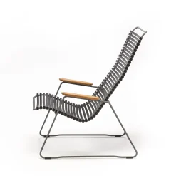 Fauteuil Bas Click Lounge Plastique/ Dossier Haut - Houe