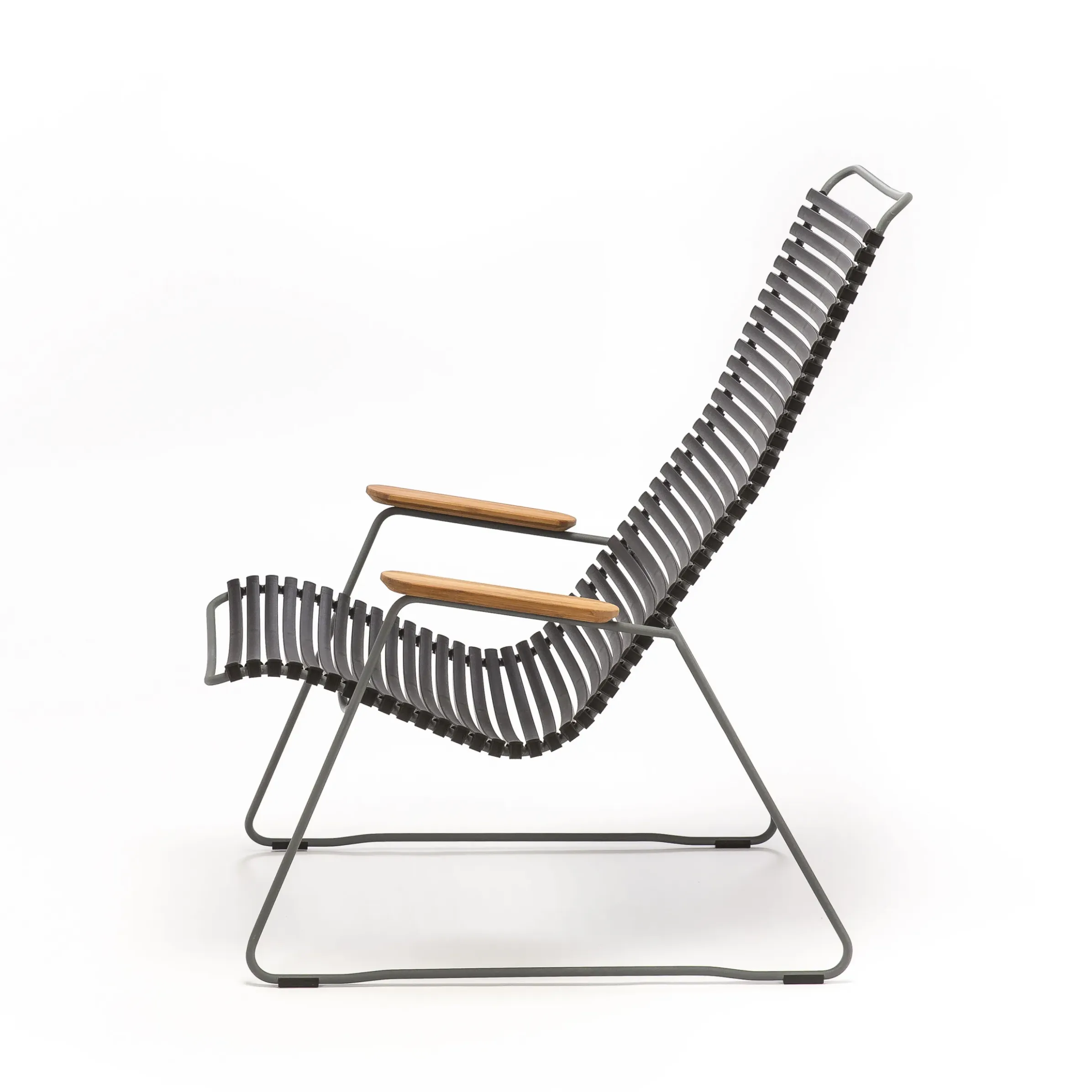 Fauteuil Bas Click Lounge Plastique/ Dossier Haut - Houe