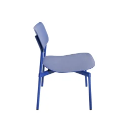 Fauteuil Bas Empilable Fromme Metal/ Aluminium - Petite Friture