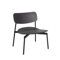 Fauteuil Bas Empilable Fromme Metal/ Aluminium - Petite Friture