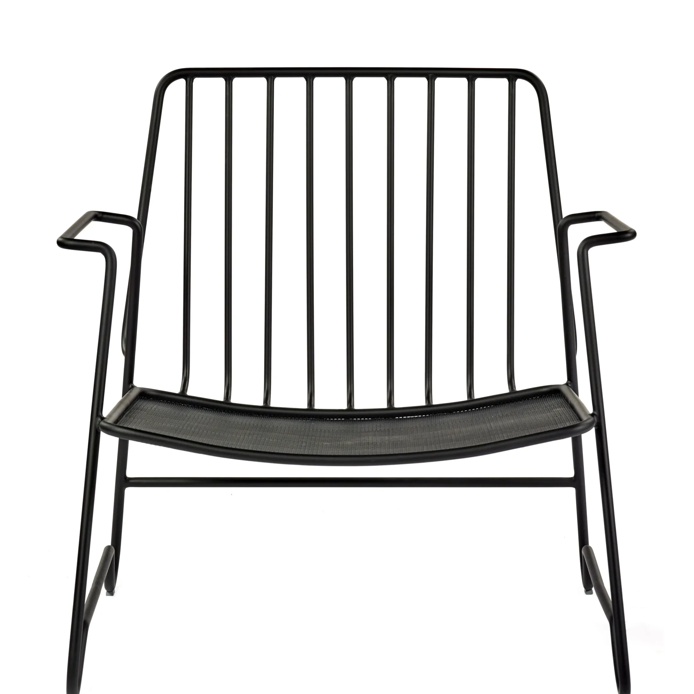 Fauteuil Bas Fish & Fish Metal / Sans Coussin - Acier - Serax